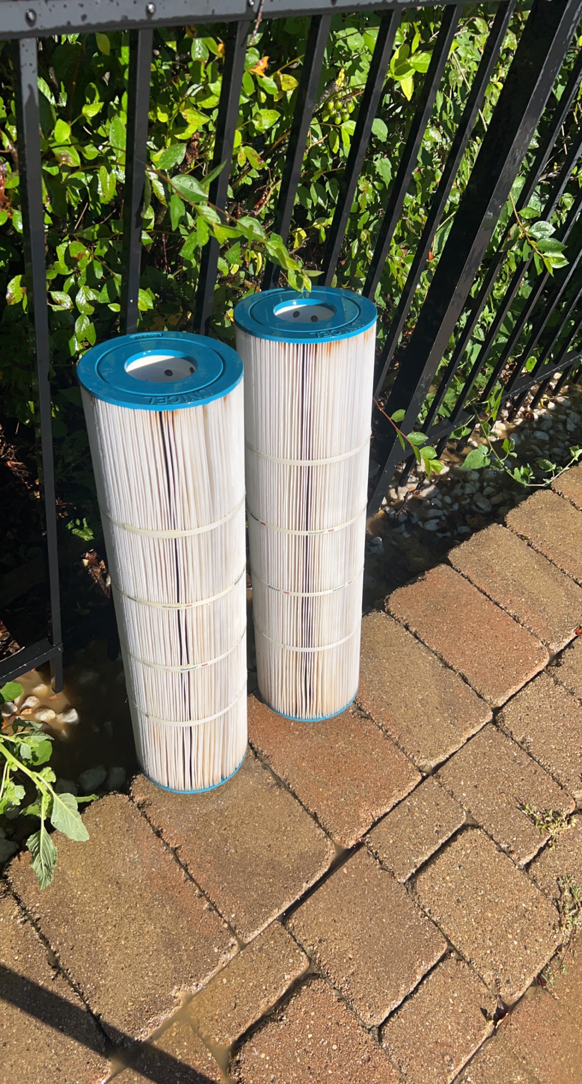 Filter cleaning after